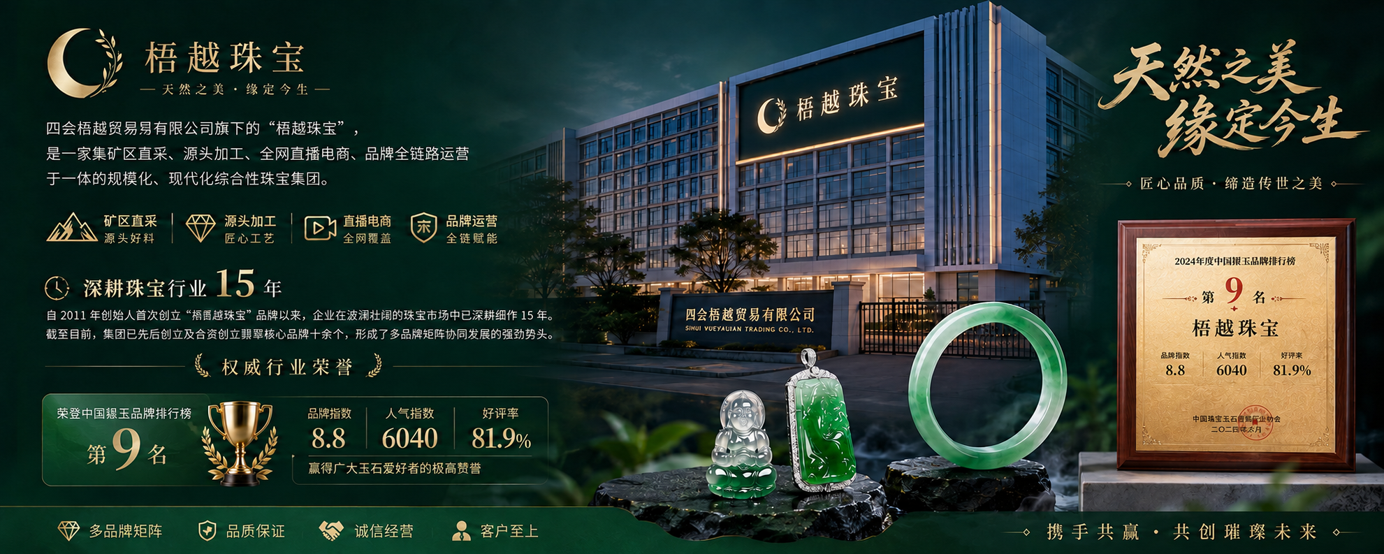 梧越珠宝企业概况