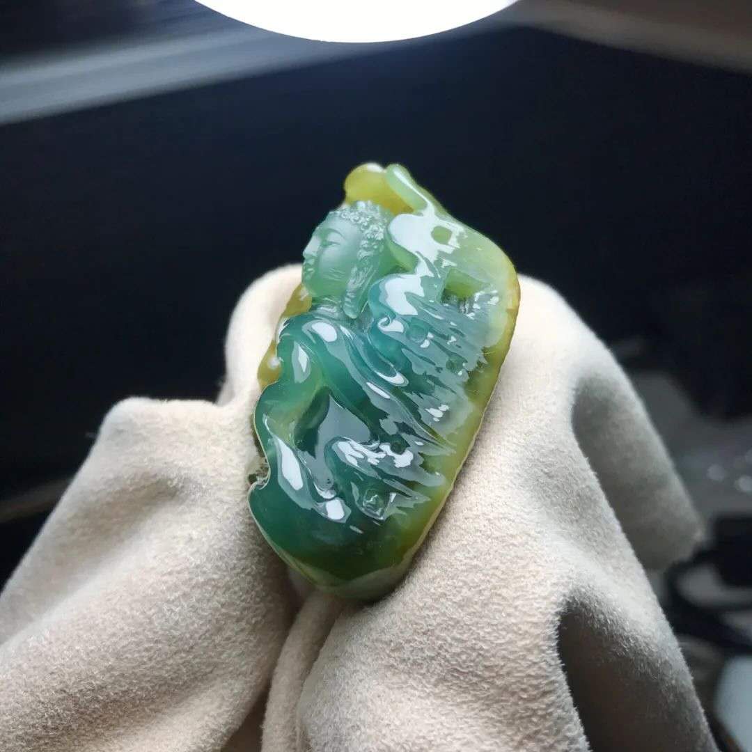 老坑蓝水观音